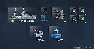 World of Warships — Dante Alighieri Pack