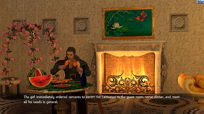 Non-Linear Text Quests - The Barbarian and the Subterranean Caves