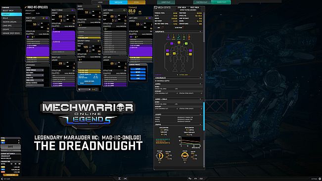 MechWarrior Online - Dreadnought Legendary Mech Pack