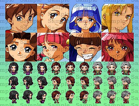 RPG Maker MV - Eberouge Character Pack 1