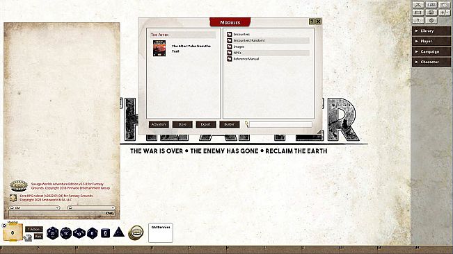 Fantasy Grounds - Tales from the Trail: Adventures for The After