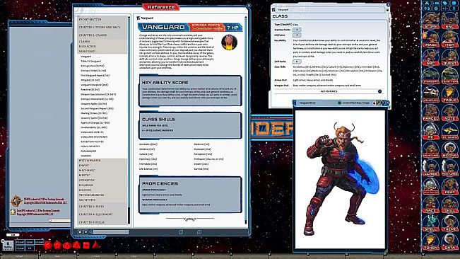 Fantasy Grounds - Starfinder Character Operations Manual