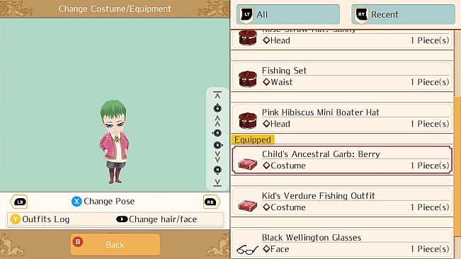 Fresh Green Season Attire - WorldNeverland - Daily Life in the Elnea Kingdom - Another Life Adventure
