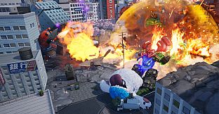 GigaBash - Mighty DLC: R.O.J.A.K & Balzarr