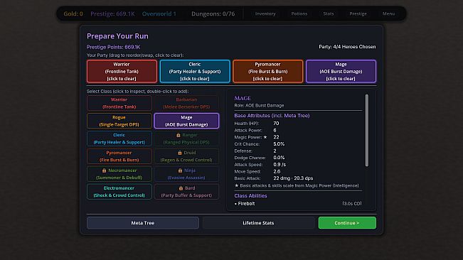 Dungeoneers Idle