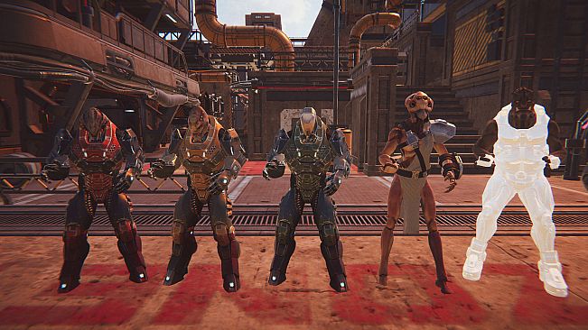 Sci-fi characters for Clip maker