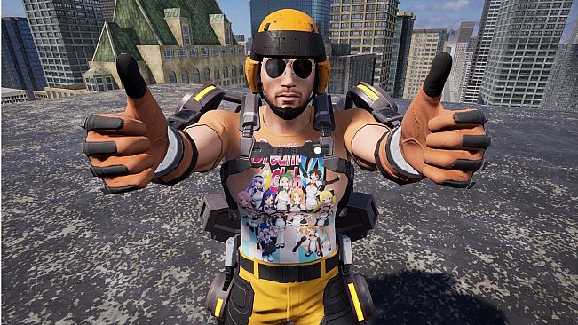 EARTH DEFENSE FORCE: IRON RAIN - Creation parts: T-Shirt:  Dream C Club ZERO