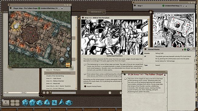 Fantasy Grounds - Dungeon Crawl Classics #72: Beyond the Black Gate