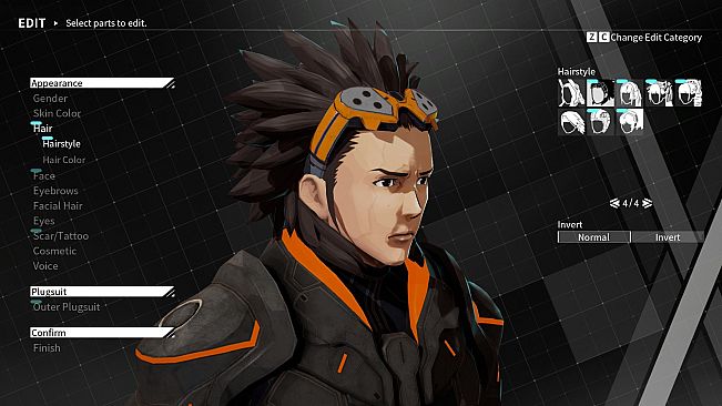 DAEMON X MACHINA - Outer Hairstyles Bundle 1