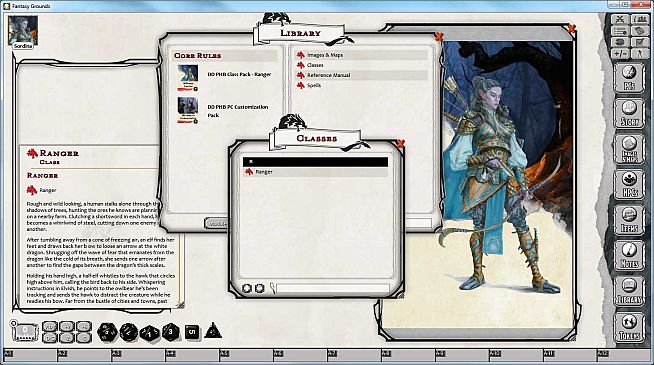 Fantasy Grounds - D&D Ranger Class Pack