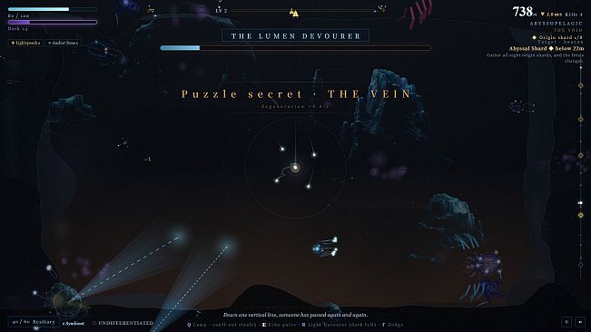Echo in the Lightless Deep