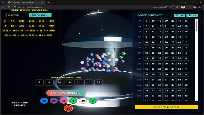Quantum Lotto Machine
