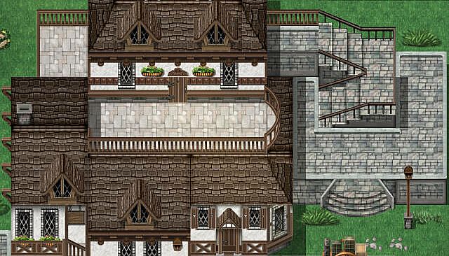 RPG Maker MZ - KR Idyllic Village Tileset