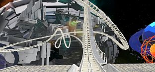 VR Galactic Roller Coaster