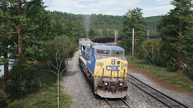 Train Sim World 7: CSX C40-8W Loco Add-On