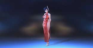 Angel Legion-DLC High-Slit Cheongsam (Red)