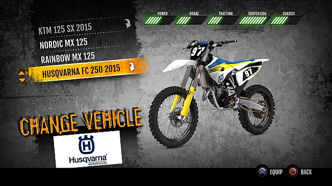 MX vs. ATV Supercross Encore - 2015 Husqvarna FC 250 MX