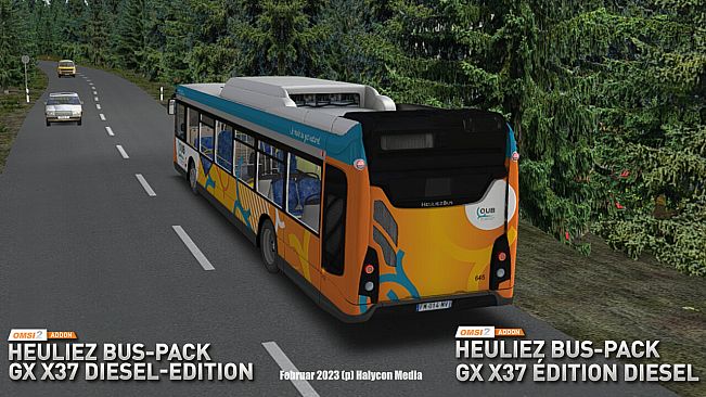 OMSI 2 Add-on Heuliez Bus-Pack GX x37 Diesel-Edition