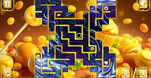 Sweetie Candy Maze: Yellow Lemon