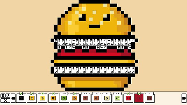 Coloring Pixels - Food Pack