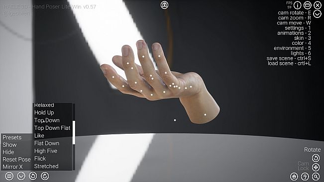 HAELE 3D - Hand Poses Lite - Drawing References