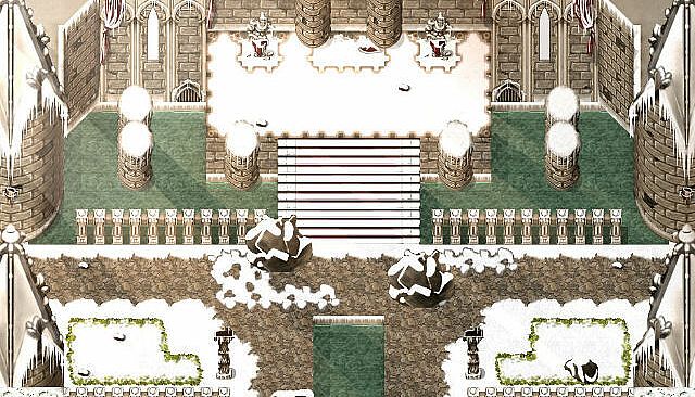 RPG Maker MV - KR Snow Castle Tileset