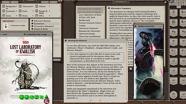 Fantasy Grounds - D&D Lost Laboratory of Kwalish