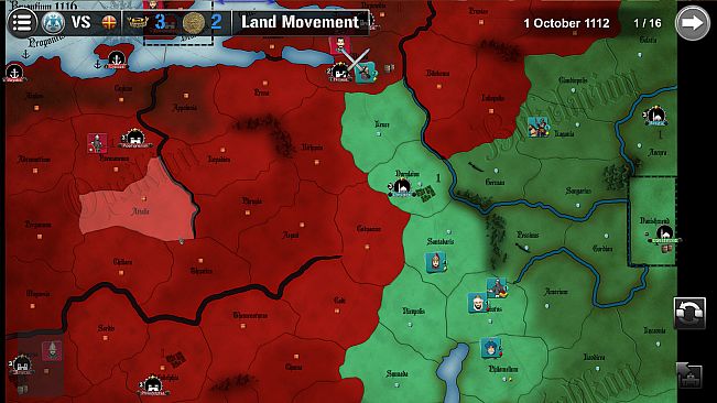 Wars Across the World: Byzantium 1116