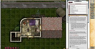 Fantasy Grounds - Map Pin - The Red Wolf Tavern (PFRPG2)