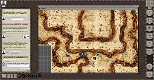 Fantasy Grounds - Black Scrolls Desert Canyons (Map Tile Pack)