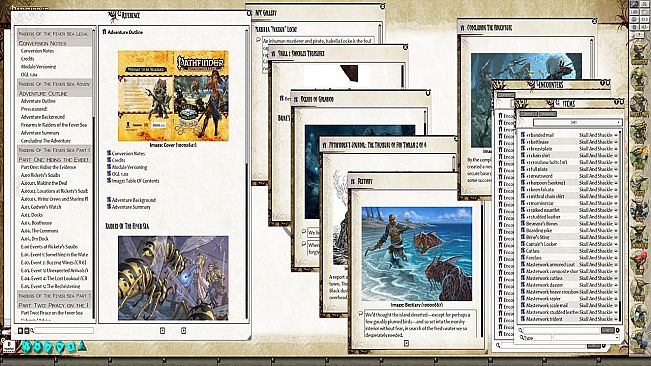 Fantasy Grounds - Pathfinder RPG - Skull & Shackles AP 2: Raiders of the Fever Sea (PFRPG)