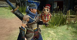 Monster Hunter Rise - "Pretty Present" Cohoot outfit