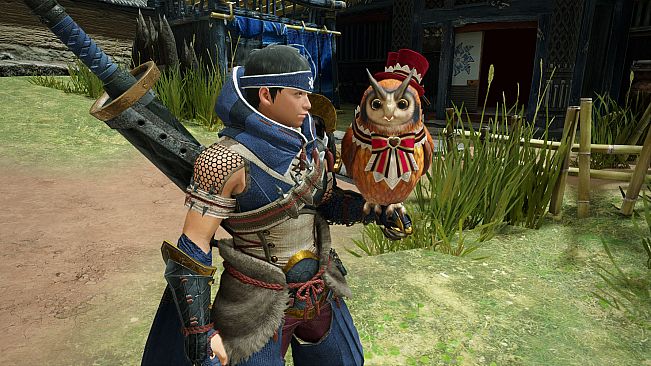 Monster Hunter Rise - "Pretty Present" Cohoot outfit