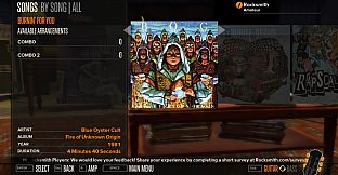 Rocksmith - Blue Oyster Cult Song Pack