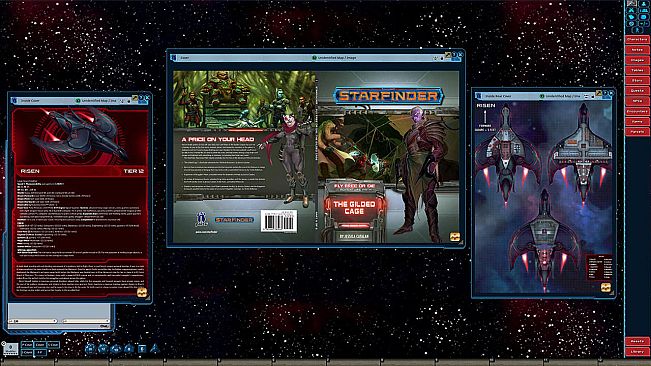 Fantasy Grounds - Starfinder RPG - Starfinder Adventure Path #39: The Gilded Cage (Fly Free or Die 6 of 6)