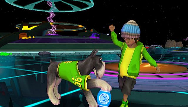 Jerry Rice & Nitus' Dog Football