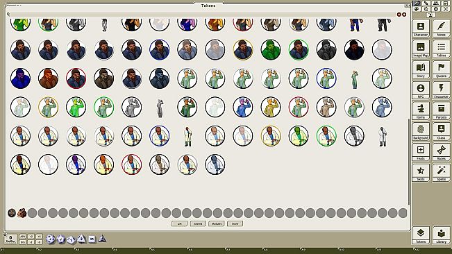 Fantasy Grounds - Monstrous Characters, Volume 6 (Token Pack)