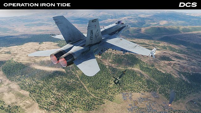 DCS: F/A-18C & F-14B Operation Iron Tide Campaign by Sandman Simulations