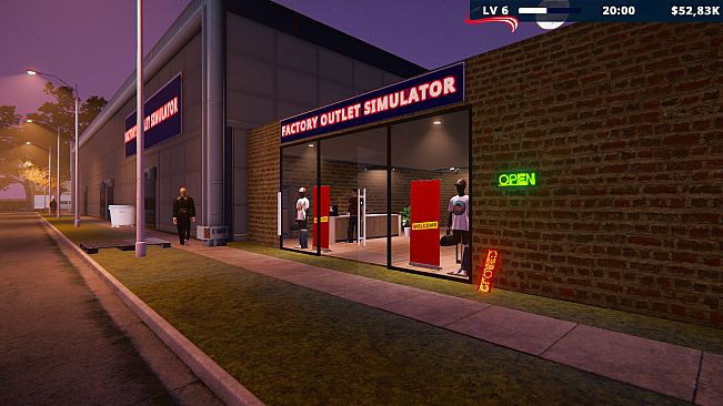 Factory Outlet Simulator: Prologue