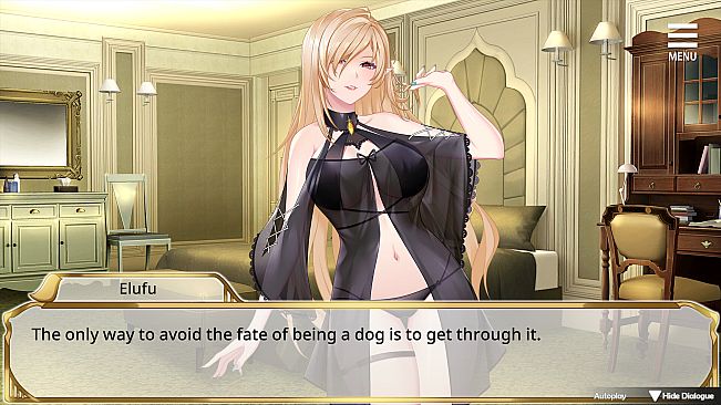 Elf boss's dog training