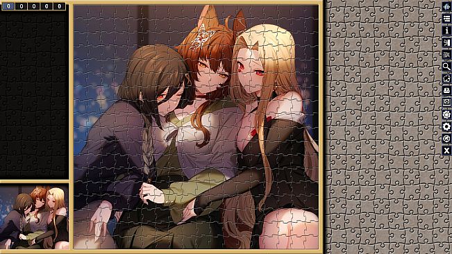 Pixel Puzzles Illustrations & Anime - Jigsaw Pack: Neko