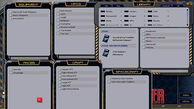 Fantasy Grounds - Journal of the Travellers' Aid Society Volume 1