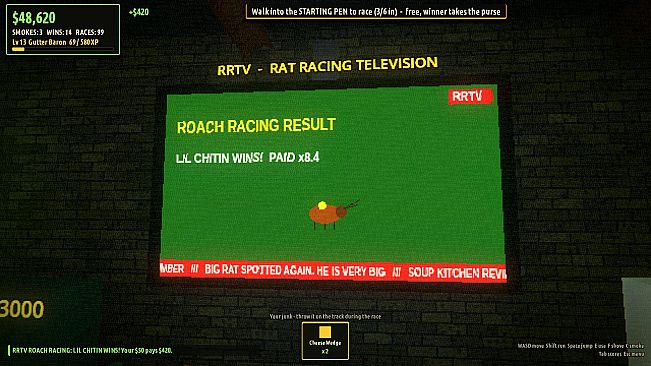 Bums Race Rats