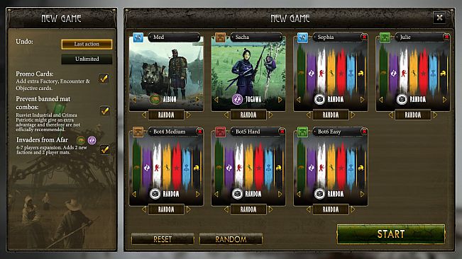 Scythe: Digital Edition - Invaders from Afar