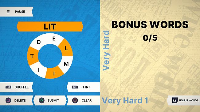 Wheel of Words: Crossword