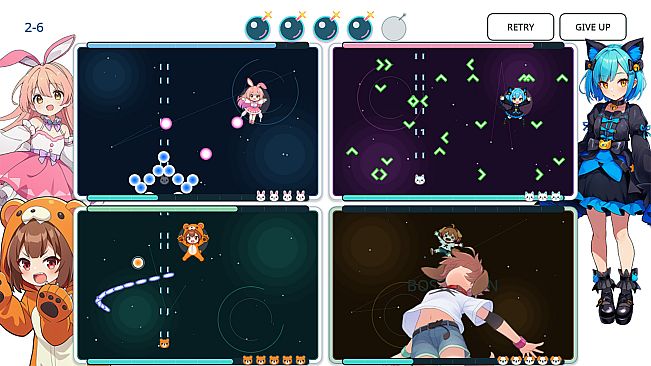 4 SCREENS, 1 SHOT
