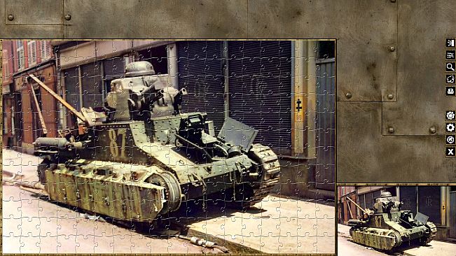 Pixel Puzzles WW2 Jigsaw - Pack: French Tanks