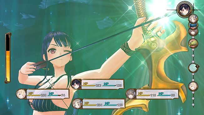 Atelier Firis - Costume: Night Onyx / リアーネ衣装『夜のオニキス』