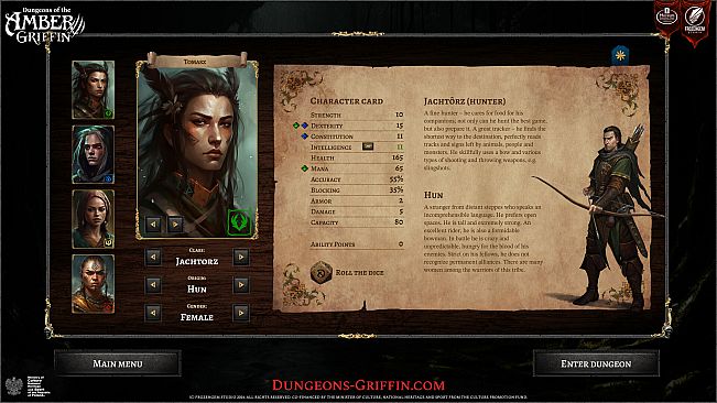 Dungeons of the Amber Griffin