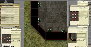 Fantasy Grounds - Pathfinder RPG - Flip-Tiles - Fortress Starter Set